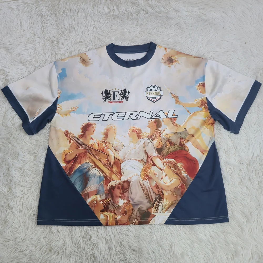 PacSun NWT Eternal Soccer Club Blokecore Jersey Top - Picture 13 of 13